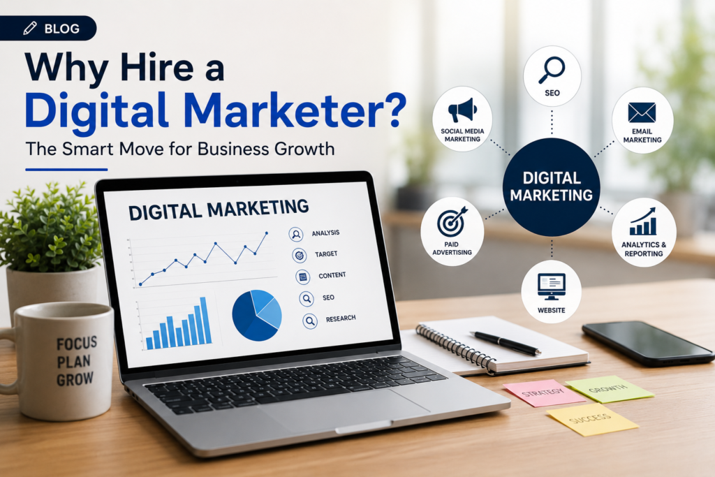 Why Hire A Digital Marketer